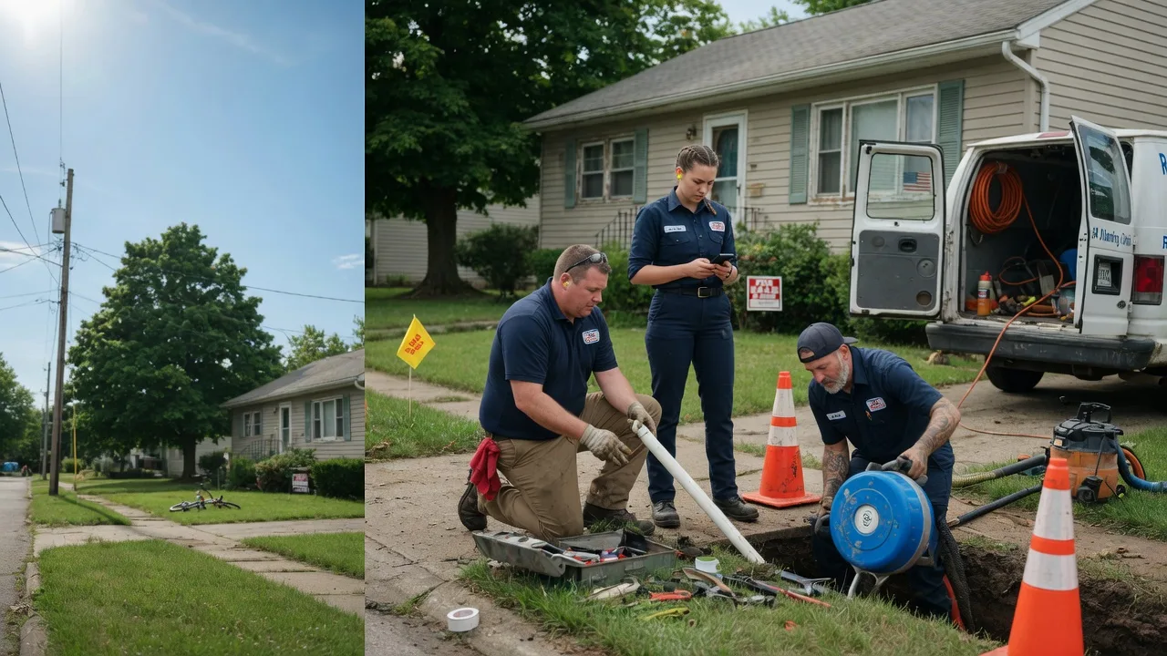 Sewer Line Repair in Poplar Grove, IL near me